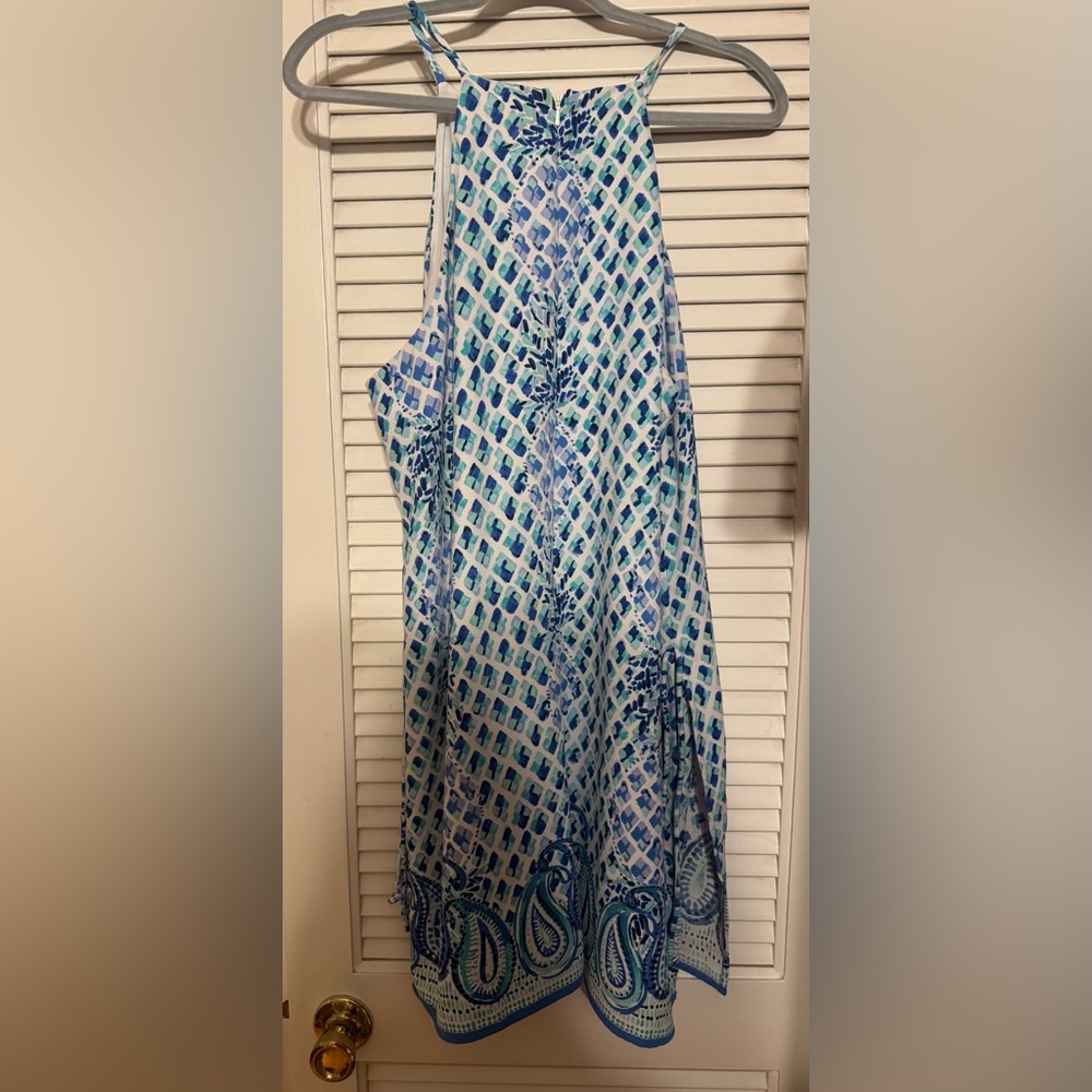Lilly Pulitzer Blue and White Dress